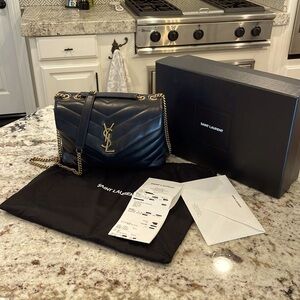 YSL YVES SAINT LAURENT LOU LOU SMALL